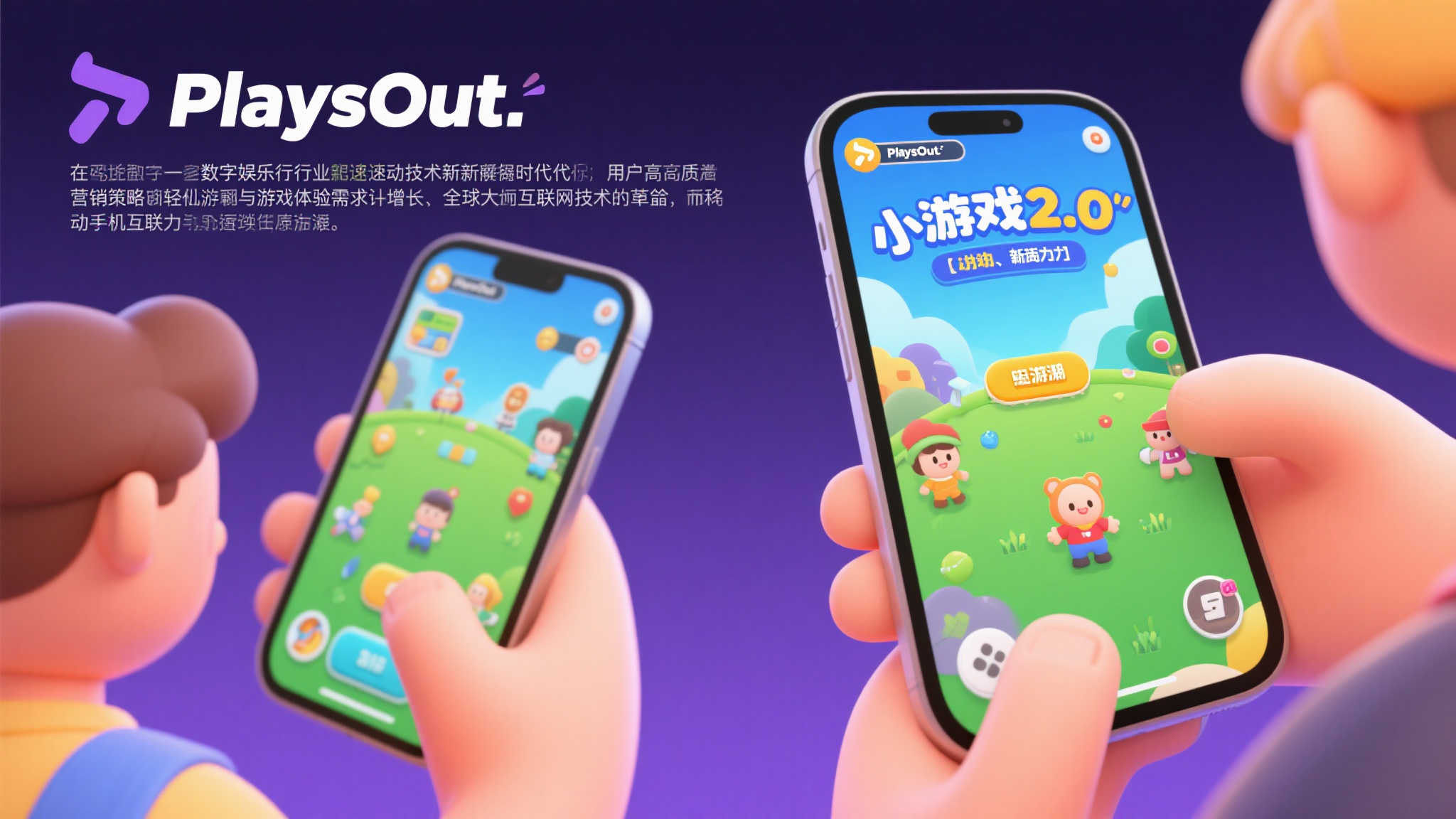 PlaysOut推动“小游戏2.0”革命，开创千亿级国际市场新篇章。